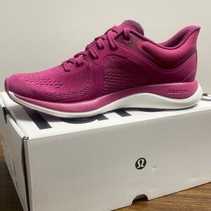 lululemon athletica Women's  pink magenta Athletic Running Shoe - Chargefeel low